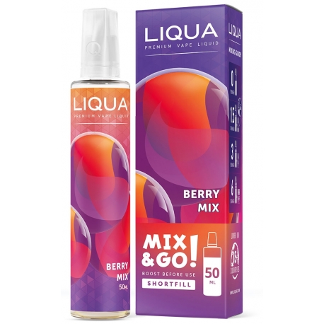 E-liquide Liqua 50 ml Mix & Go Fruits Rouges / Berry Mix - LIQUA