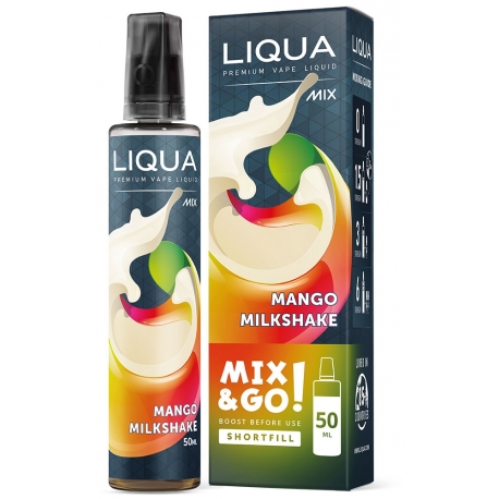 E-жидкость Mix - Go Milkshake с манго / Манго Молочный коктейль - LIQUA