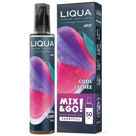 E-liquide LIQUA 50 ml Mix & Go Cool Lychee / Litchi Glacé - LIQUA