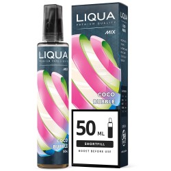 Liqua - E-жидкий микс - Перейти 50 мл Коко пузырь