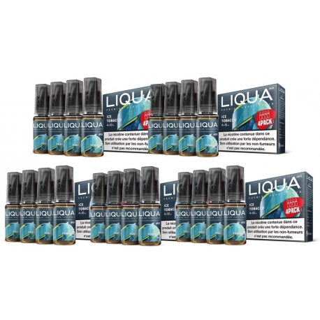  Ice Tobacco Packung mit 20 Liqua - LIQUA