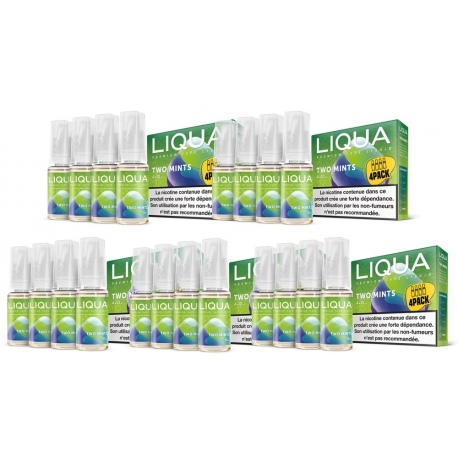Two Mints Packung mit 20 Liqua - LIQUA
