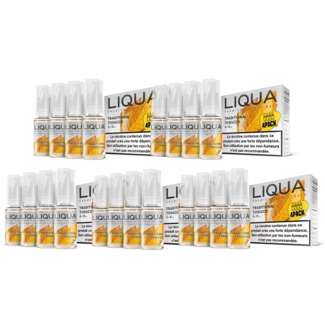 Traditional Tobacco Pack de 20 Liqua - LIQUA