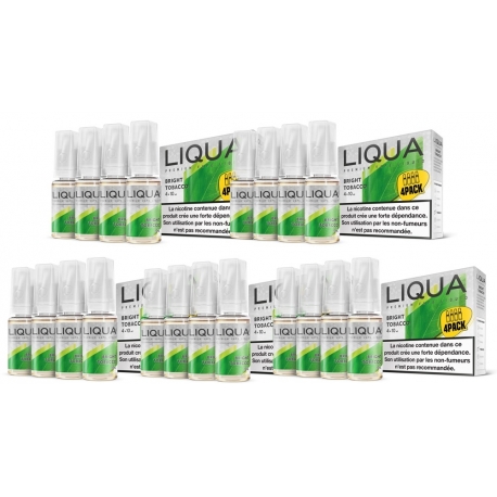 Bright Tobacco Pack of 20 Liqua - LIQUA
