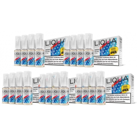 American Blend Pack of 20 Liqua - LIQUA