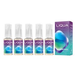 5x E-liquid Liqua Menthol 
