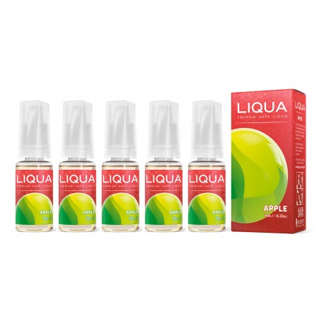 E-liquid Liqua Apple Pack of 5 - LIQUA