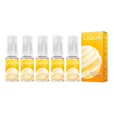 5x E-liquid Liqua Vanilla - LIQUA