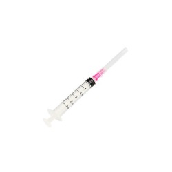 Syringe with needle 3 ml