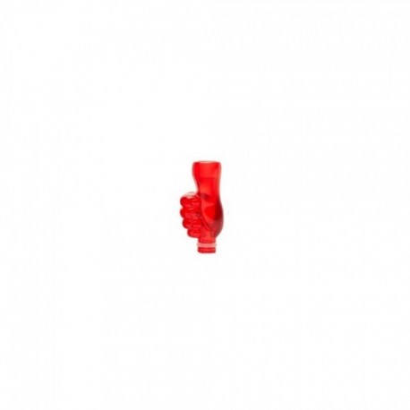 Drip Tip Plastique Finger Rouge - LIQUA