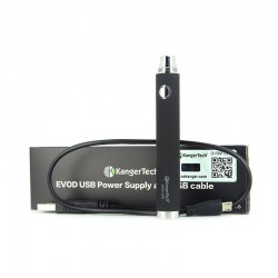 Batterie Kangertech EVOD USB 650 mAh Noir