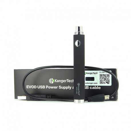 Kangertech EVOD USB 650 mAh Black - LIQUA