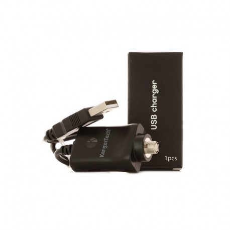 Chargeur USB E-cigarette pas de vis 510 Noir - LIQUA