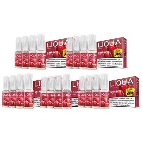 Cherry Packung mit 20 Liqua - LIQUA