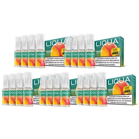 Liqua - Pfirsich / Peach Packung mit 20 - LIQUA