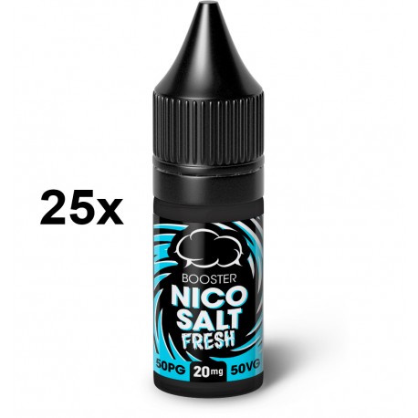 SALT Nicotine Booster Fresh Eliquid France 20 mg - Pack of 25 - LIQUA