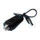 Chargeur USB E-cigarette pas de vis 510 Noir - LIQUA