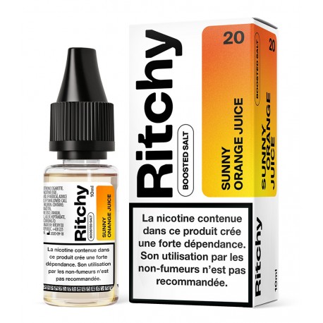 Ritchy Sunny Orange Juice aux sels de nicotine - LIQUA