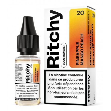 Ritchy Pineapple Mango Peach aux sels de nicotine - LIQUA