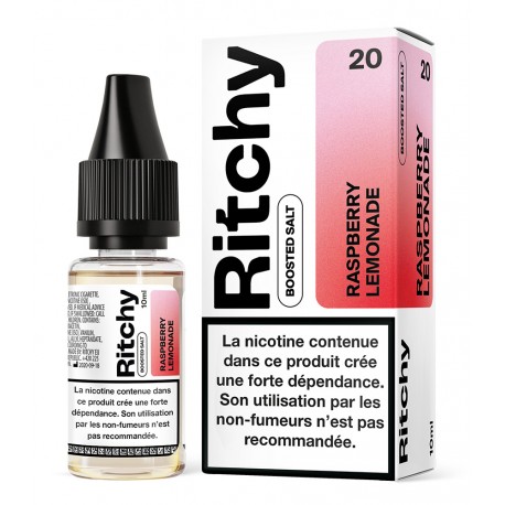 Ritchy Raspberry Lemonade aux sels de nicotine - LIQUA