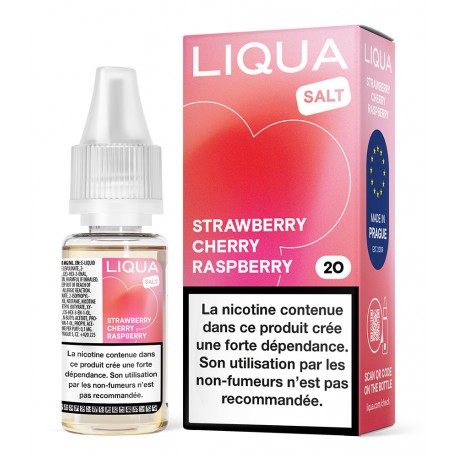LIQUA Strawberry Cherry Raspberry с никотиновой солью - LIQUA