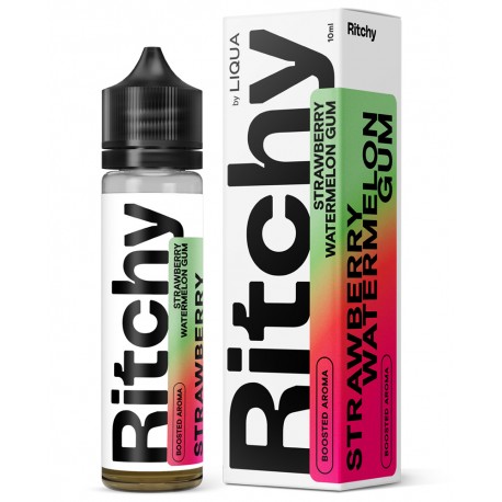 Ritchy Long-Fill Arôme 12ml Strawberry Watermelon Gum - LIQUA