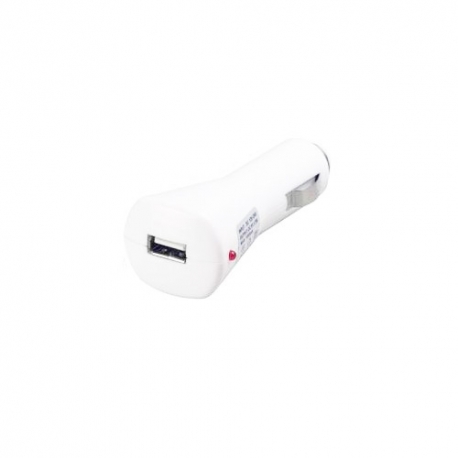 Cigarette lighter charger USB white - LIQUA