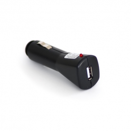 Зарядное устройство прикуривателя USB чёрное - LIQUA